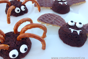 halloween brownie critters